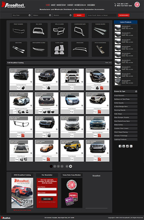frontend and cms dev for automotive manufacturer